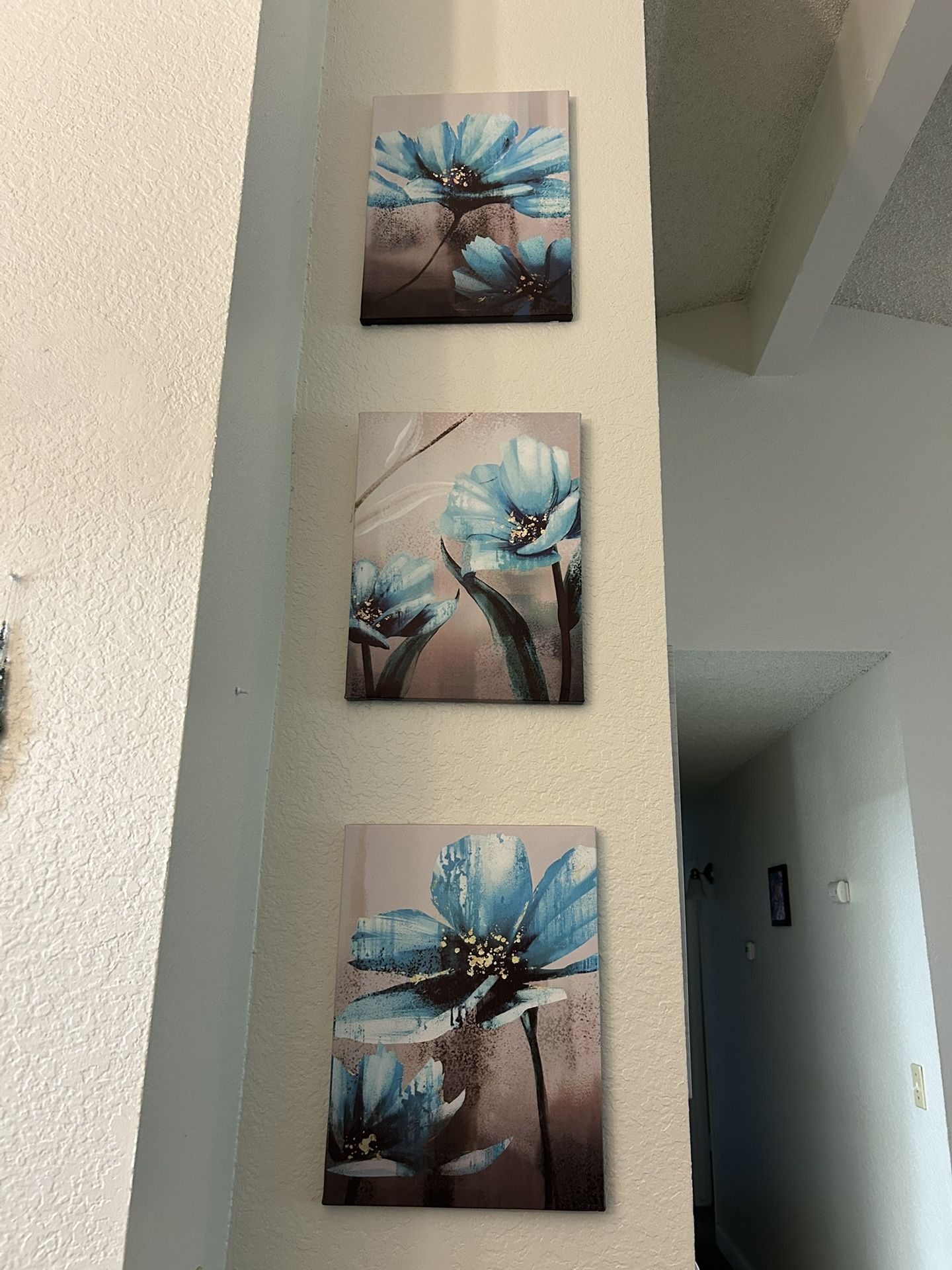 2 Sets Of 3 Paintings Home Decor