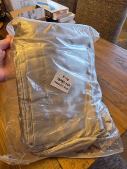 Silver king size sheets