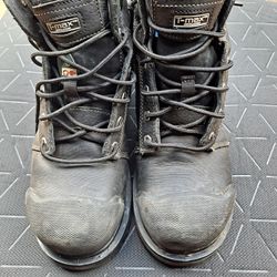 DAIKOTA STEELTOE WORKBOOT.  WORKPRO  SERIES. T-max Insulation  Sise 10. Black