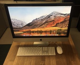 Apple iMac 27 Inch Desktop Computer - Intel i5 / 1TB Hard Drive