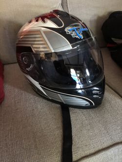 Size “S” Full Face Motorcycle Helmet DOT