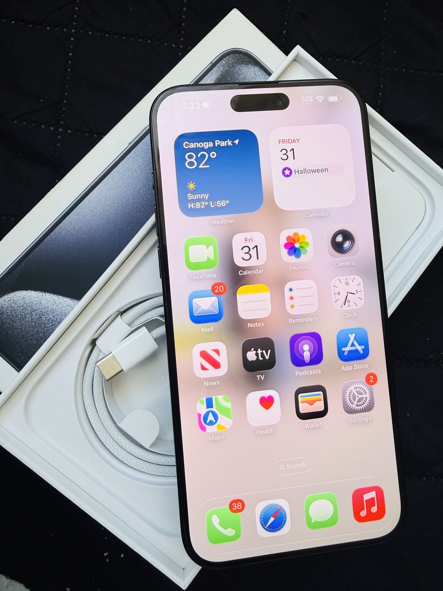 I Phone 15 Pro Max 256 GB Unlocked 