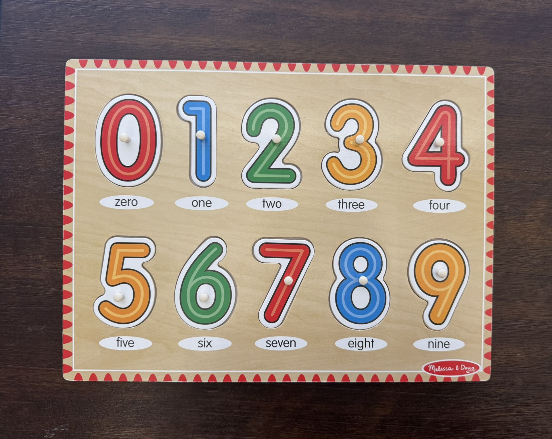 Melissa & Doug Wooden Puzzle