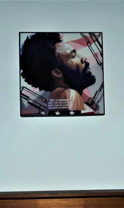 Donald Glover Famous Pop Art Wall Canvas