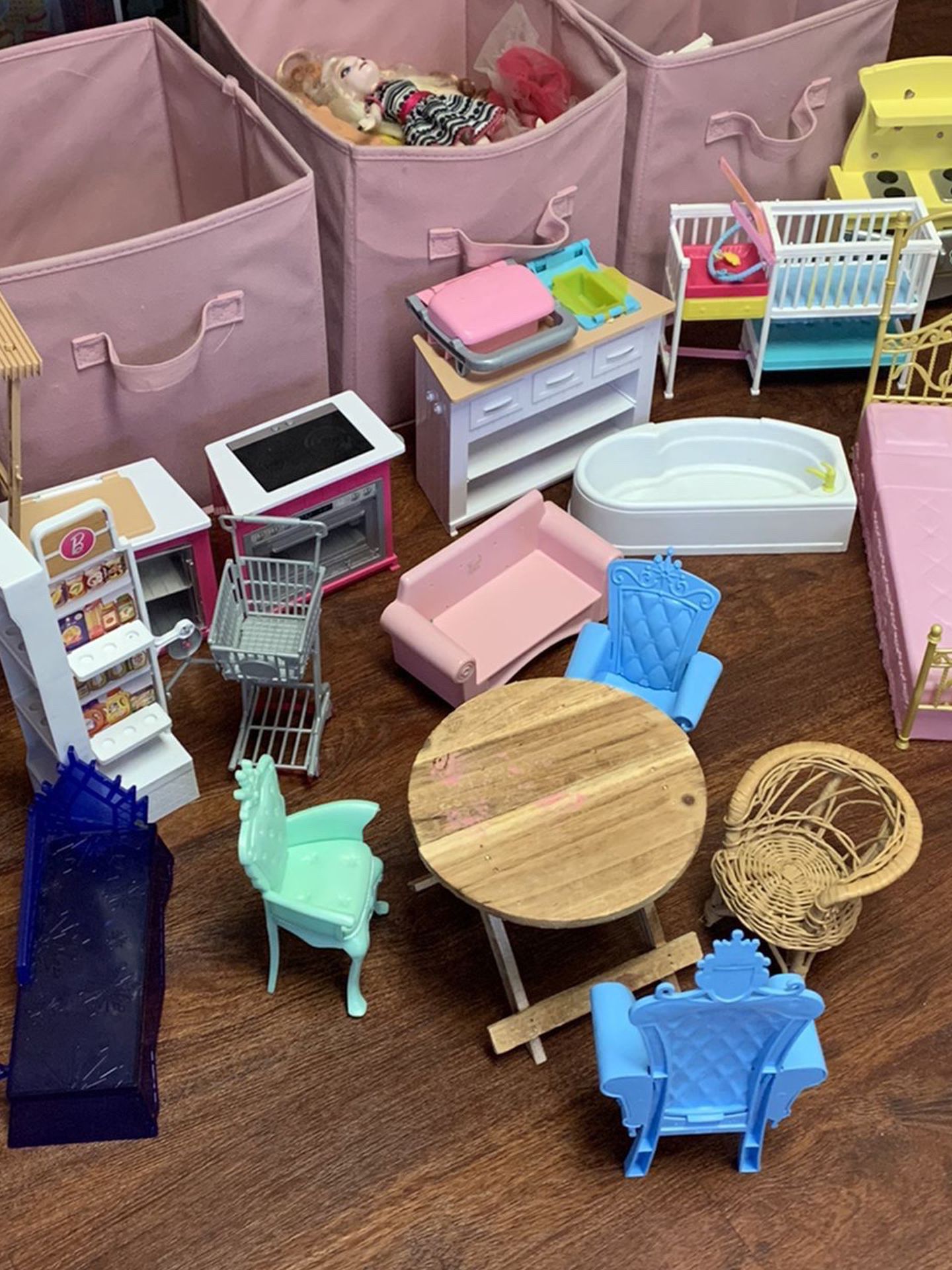 Barbie doll lot. House, Castle, Accessories And More
