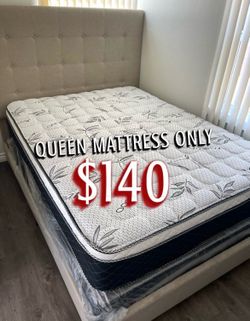 New Queen mattress only $140