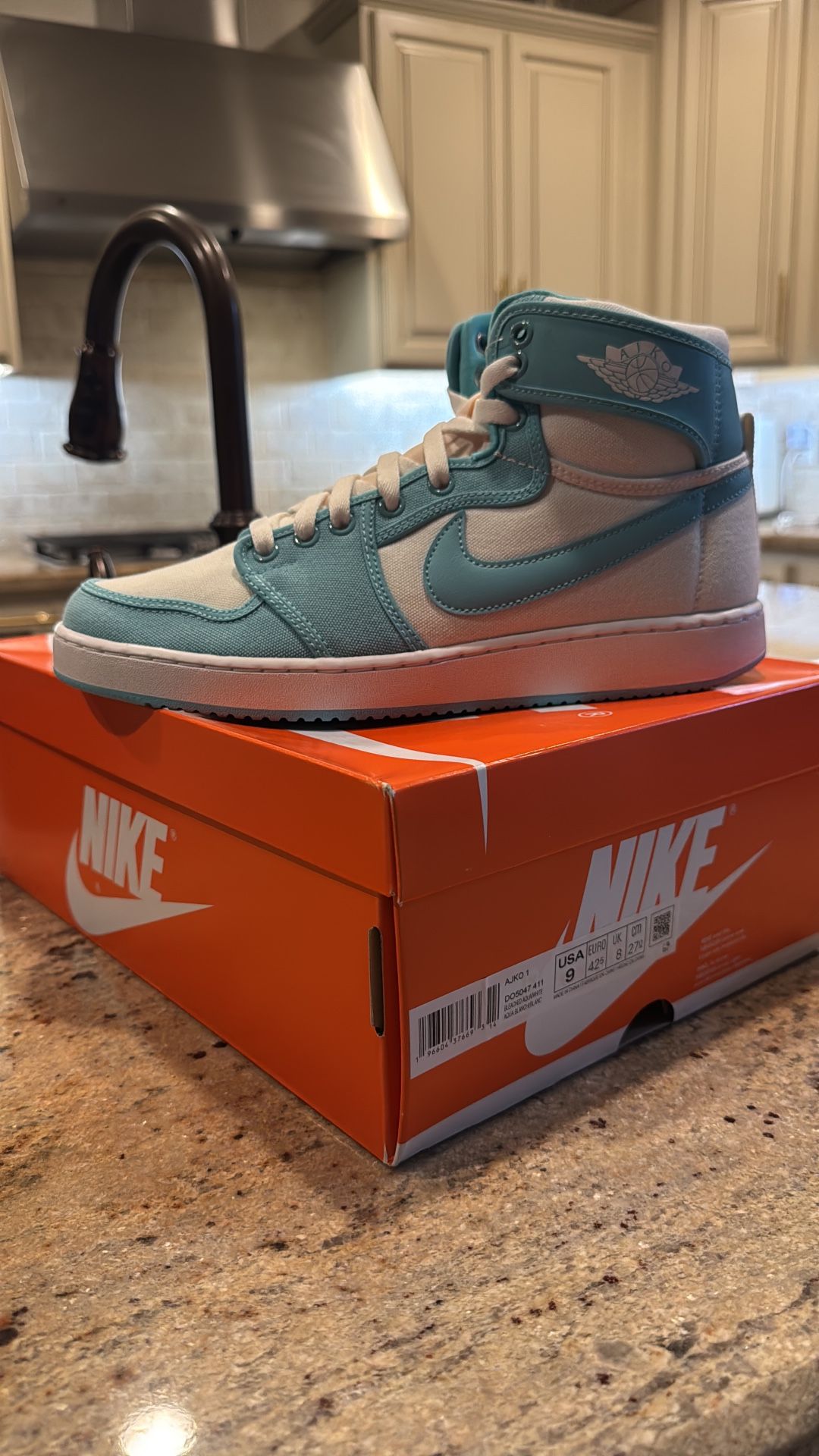 Air Jordan 1 KO “Bleached Aqua” – Size 9 (Brand New in Box