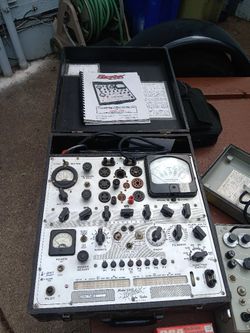 Tube tester.