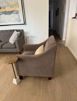 Accent chair -dark gray
