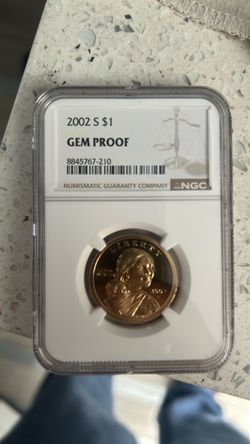 2002 S Sacagawea Dollar NGC gem proof