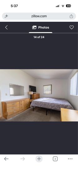 King bed and dressers