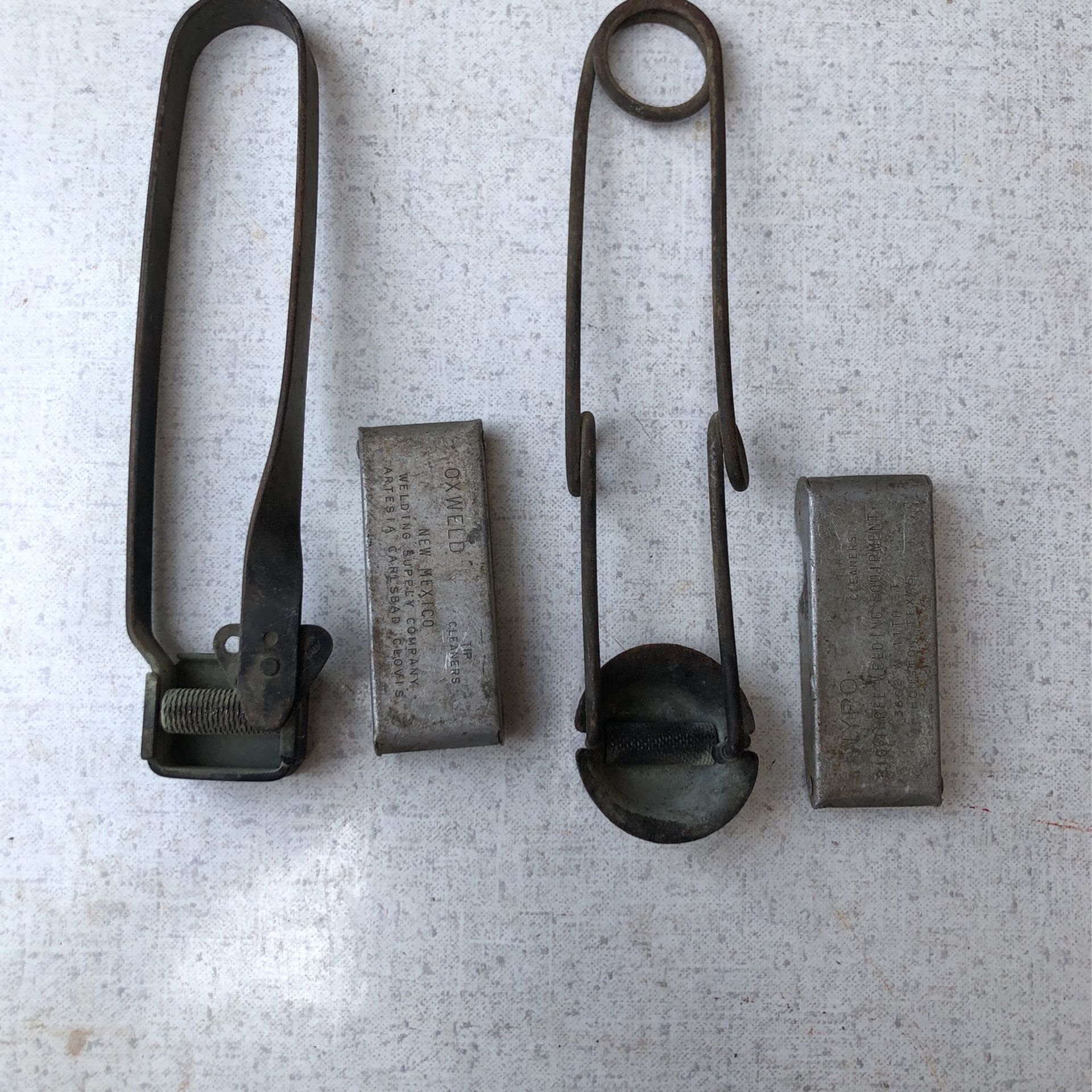 Vintage Welder Flint Strikers & Wire Cleaners