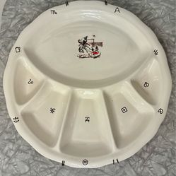 Retro Midcentury Rodeo Plate