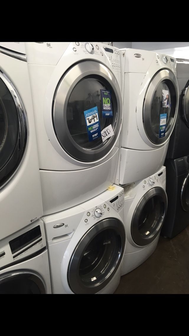 Washer and dryer