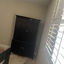 Bed With Armoire 