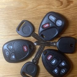 Chevy silverado key, buick enclave key, chevy tahoe key, chevy suburban key, gmc yukon key, chevy key, gmc key, buick encore key