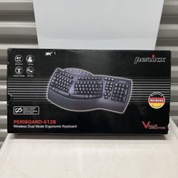 Periboard-612B Wireless Ergonomic Split Keyboard with Dual Mode 2.4G and Bluetooth- NEW