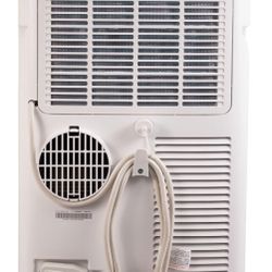 BLACK+DECKER 8,000 BTU Portable Air Conditioner for Rooms up to 350 Sq. with Remote Control, White