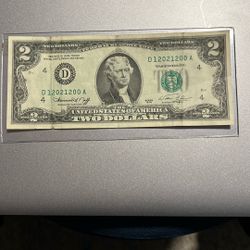1976 $2 Bill