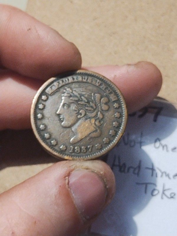 Antique Coin And Token Lot