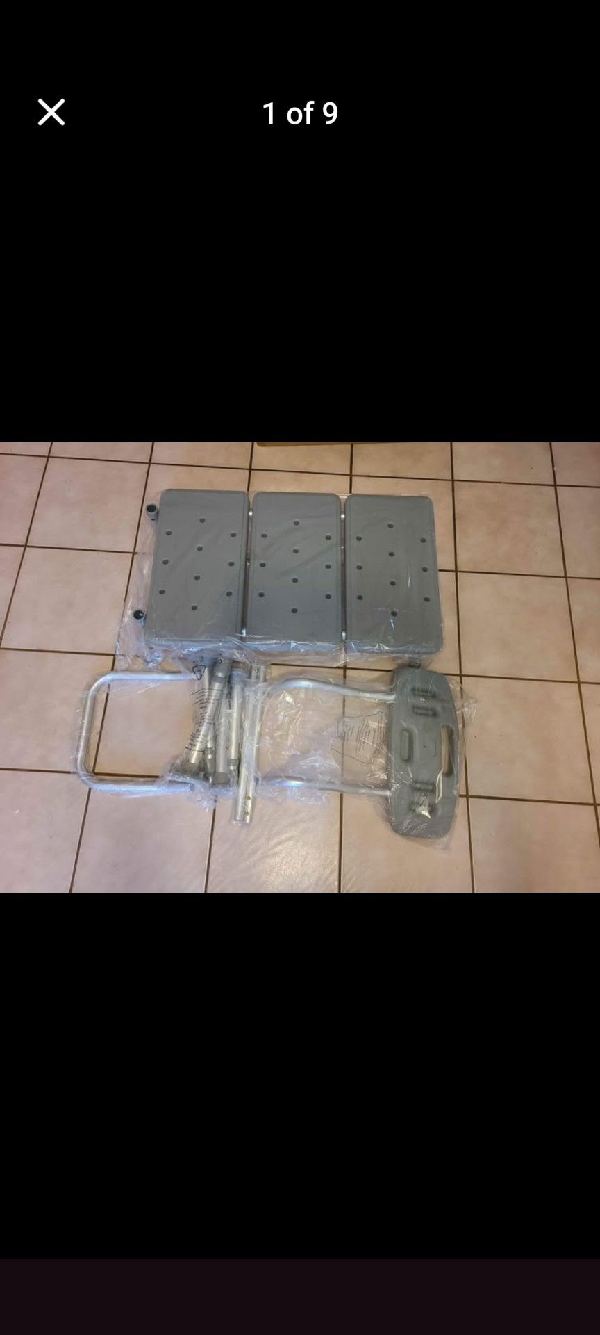 Bench Tub Shower Transfer Bench Anti Slip Suction Feet Lightweight Easy Adsemble