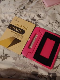 Tablet case and screen protector