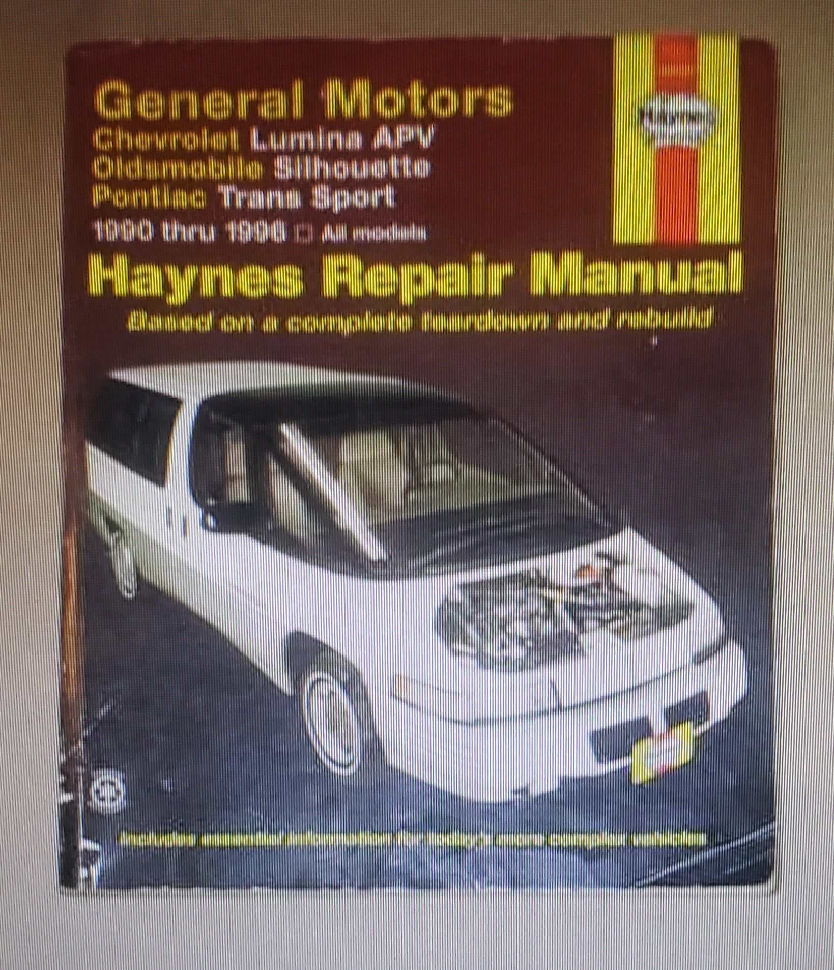 Haynes GM Chevy Lumina Repair Manual