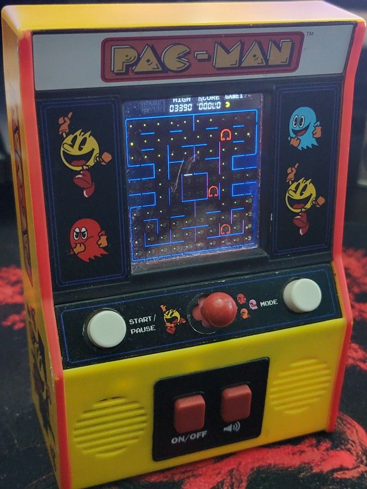 Pac-Man Arcade Classic Handheld Electronic Game