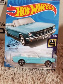 Hotwheels 1965 Ford Mustang Convertible
