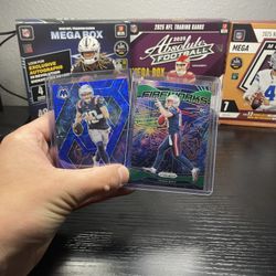 Drake Maye Blue Scope 2nd Year. Fireworks Rc 