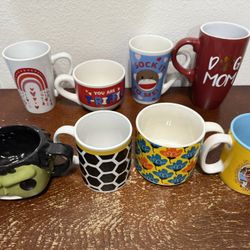 Variety Of Mugs