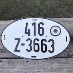 German Plate