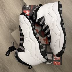 JORDAN 10 STEEL GS SIZE 4.5Y-6.5Y BRAND NEW 