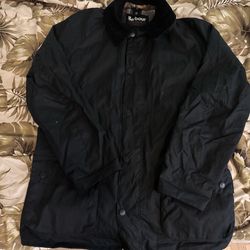 Barbour Black Mens Wax Jacket 