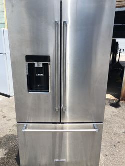 Kitchenaid stainless steel refrigerator 6 months old
