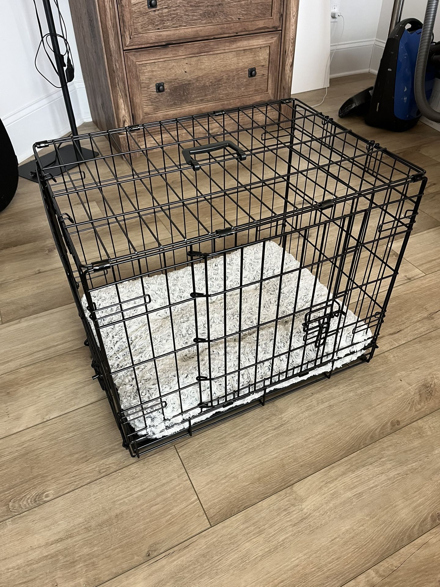 Small Dog Crate With Bed