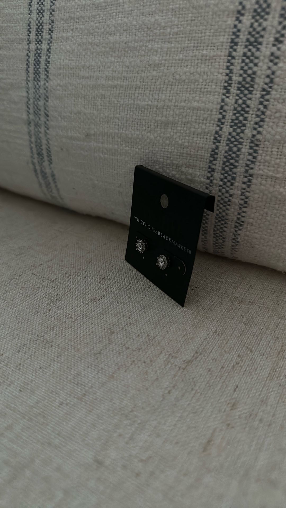 π WHBM Silver Fashion Diamond Stud Earrings Set ποΈ