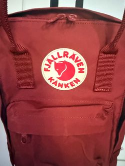 Fjällräven Kånken Mini Backpack – Burgundy