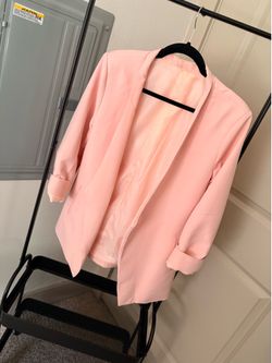 Women’s Pink Blazer