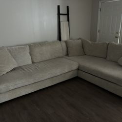 Sectional Ivory 