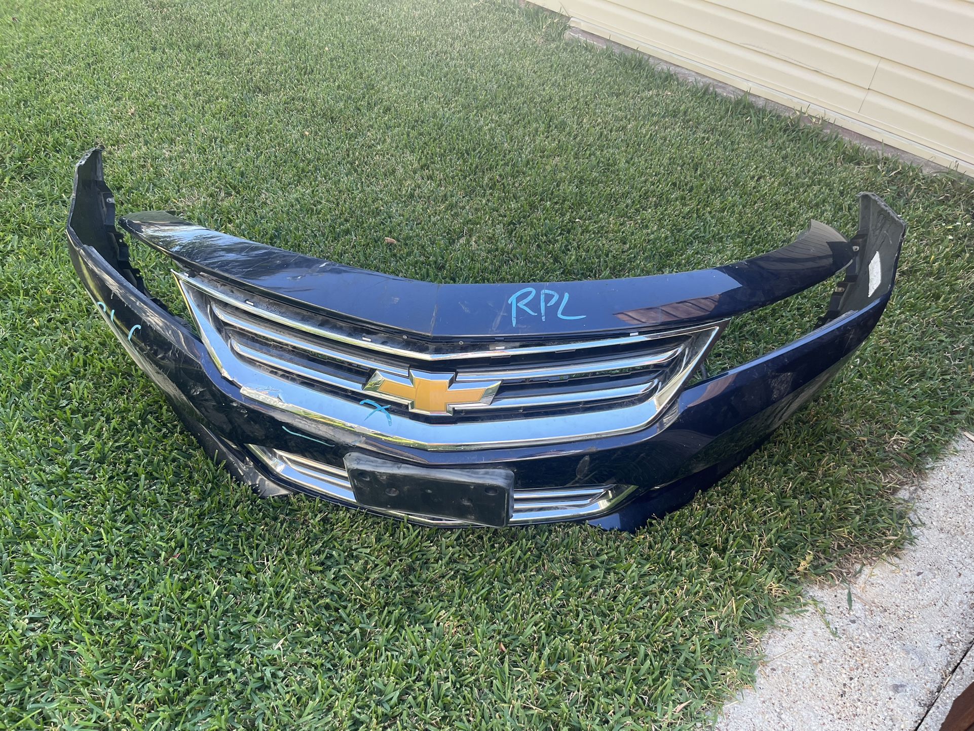 2019 Chevy Impala Bumper With New Lights And Wires 