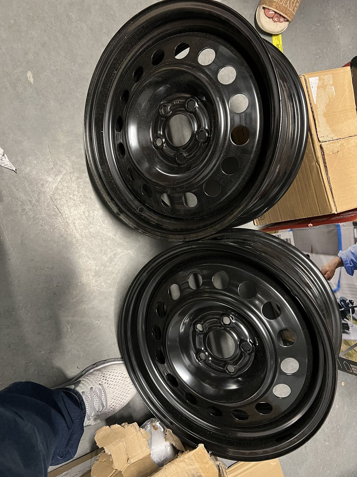 Set Of 2 Dorman Steel Wheel