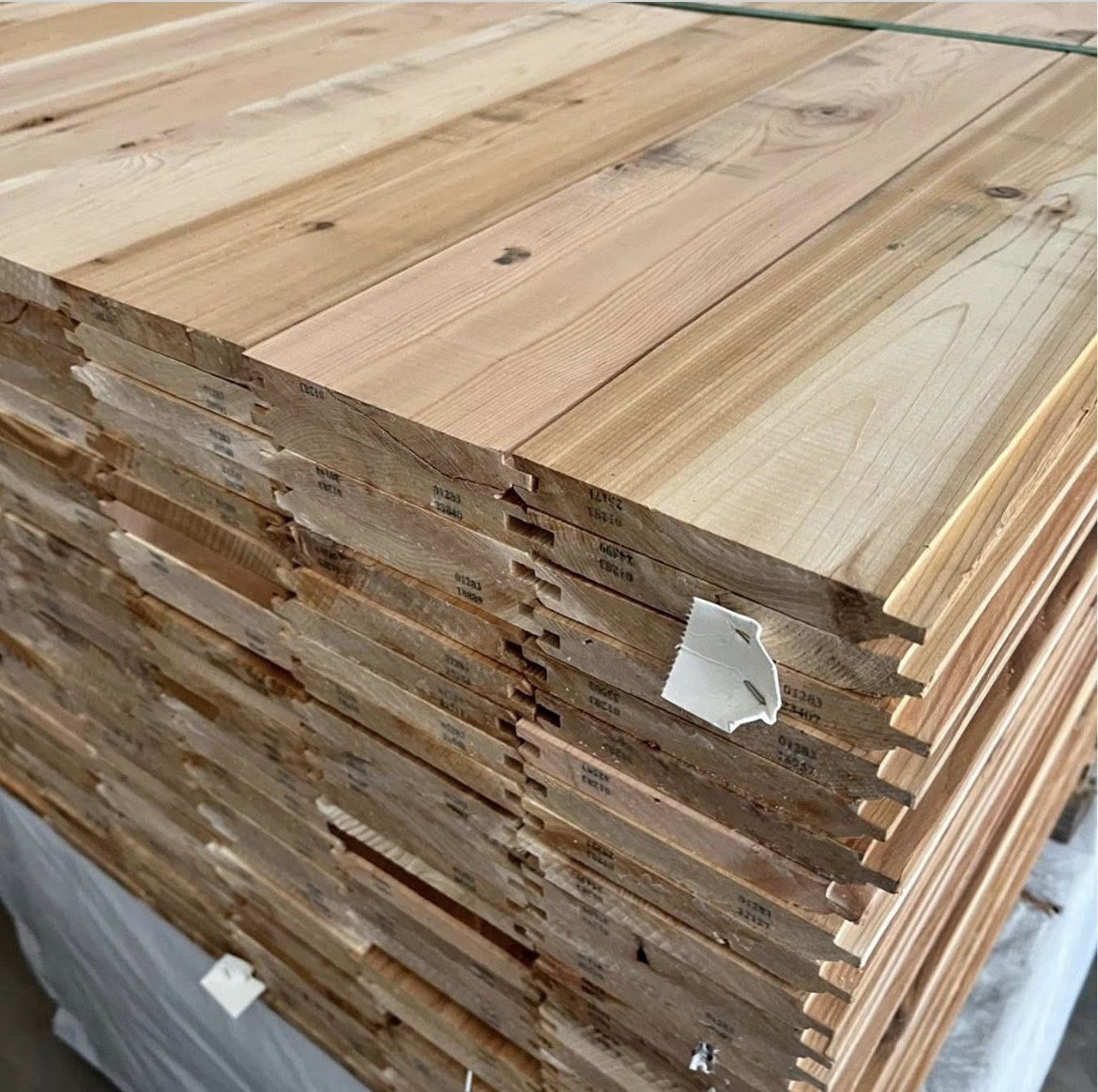 1x6x6 Tongue And Groove Cedar