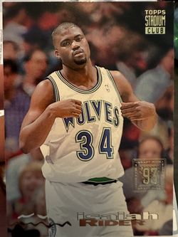 1993 Stadium Club Isiah Rider RC
