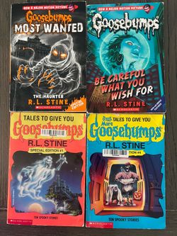 Goosebumps books