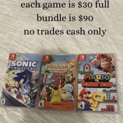 Nintendo Switch Games