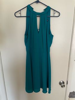Short Teal Express S Dress