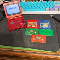 Gameboy Reshelled And Pokemon Games ( Market Price)