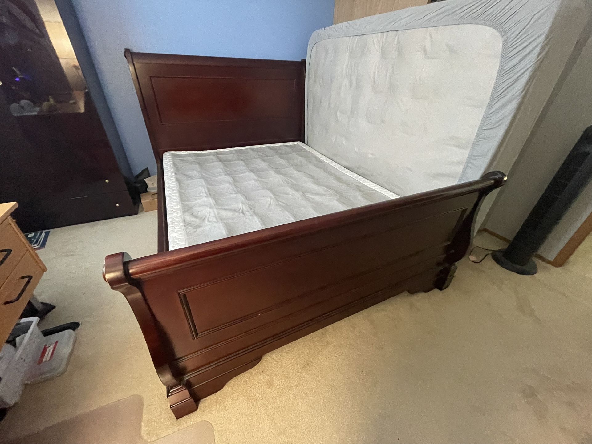 Queen Bed Frame And Box Spring