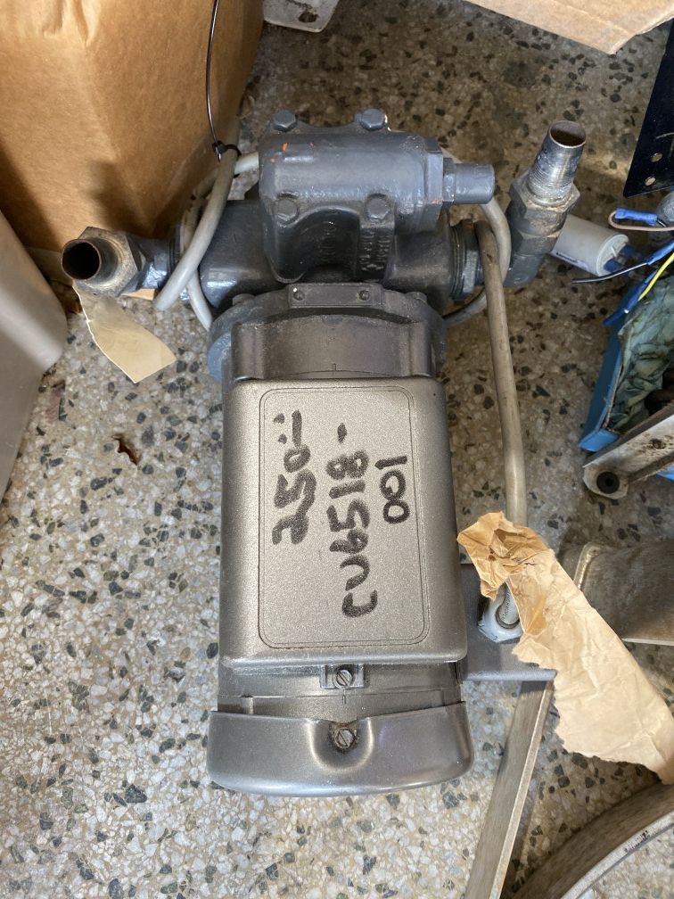 CU6518-001 Fuel Transfer Pump with Newer Baldor Pump Motor